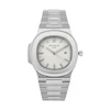 ساعت مچی مردانه پتک فیلیپ ناتیلوس صفحه سفید | Patek Philippe Nautilus