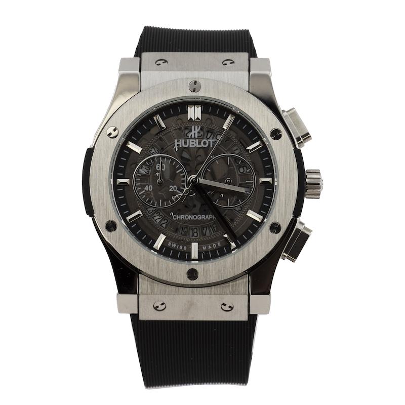 ساعت مچی مردانه هابلو کرنوگراف اسکلتون