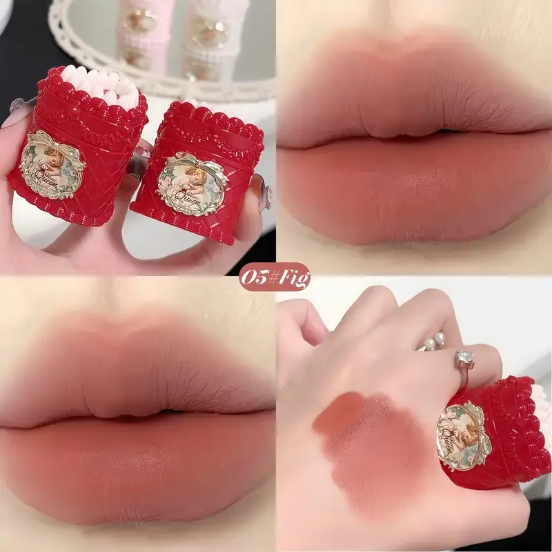 رژ کیک توتفرنگی دوپ فلاور نوز ✨🍰