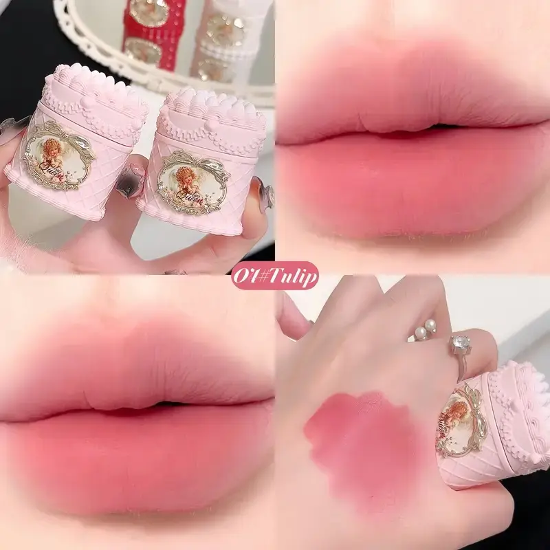 رژ کیک توتفرنگی دوپ فلاور نوز ✨🍰