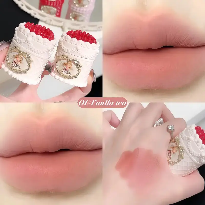 رژ کیک توتفرنگی دوپ فلاور نوز ✨🍰
