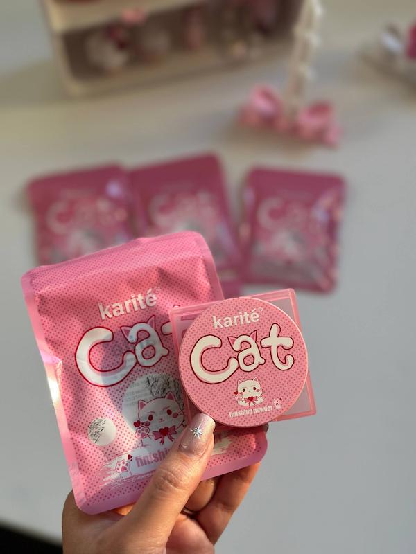 پودر فیکس فشرده گربه