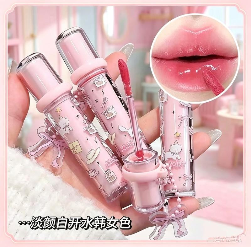 لیپگلاس پینترستی آویزدار 🎀🧑🏻‍🩰