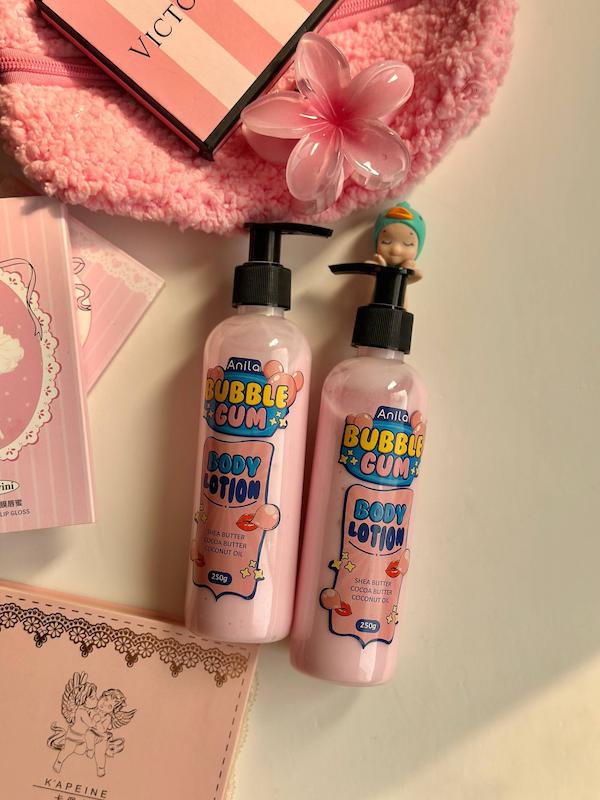 لوسیون بدن آدامس بادکنکی