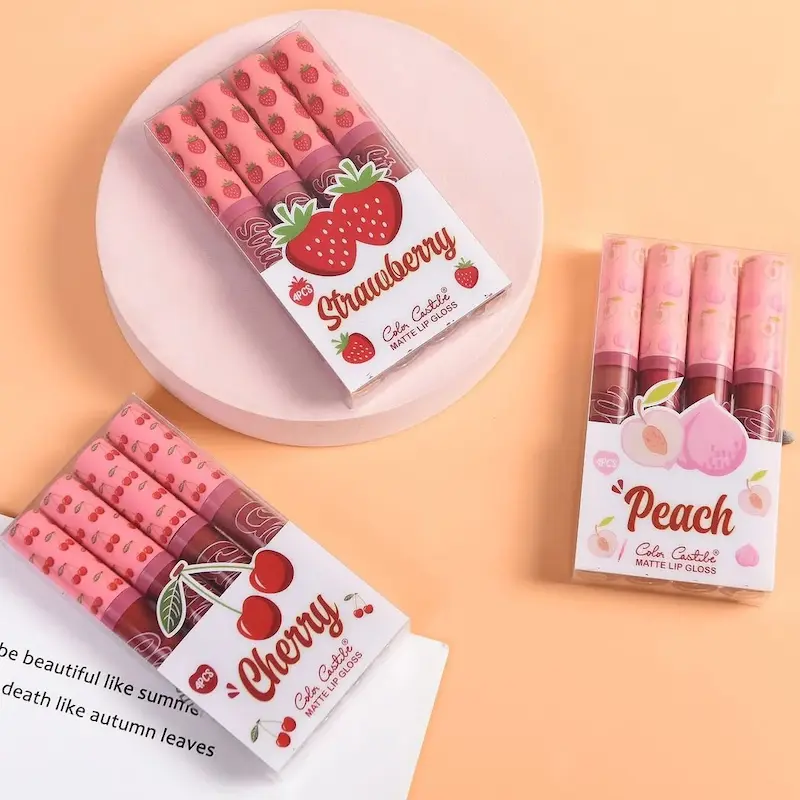 پک چهار عددی لیپگلاس مات