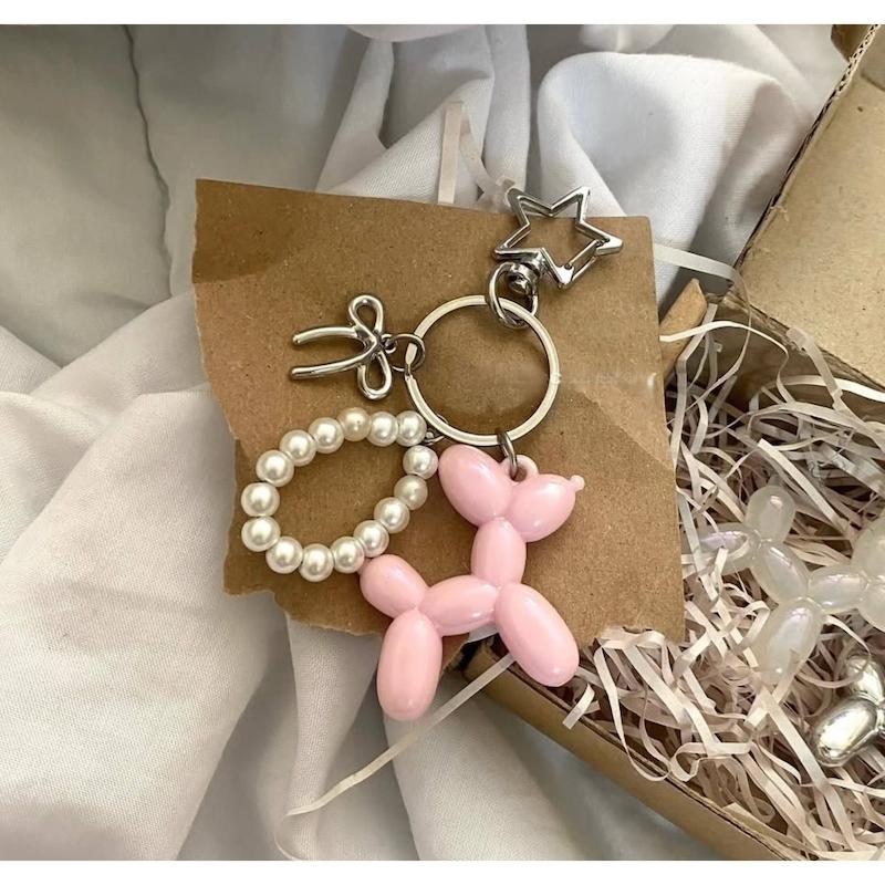 آویز کیف و جاسوییچی هاپو بادکنکی