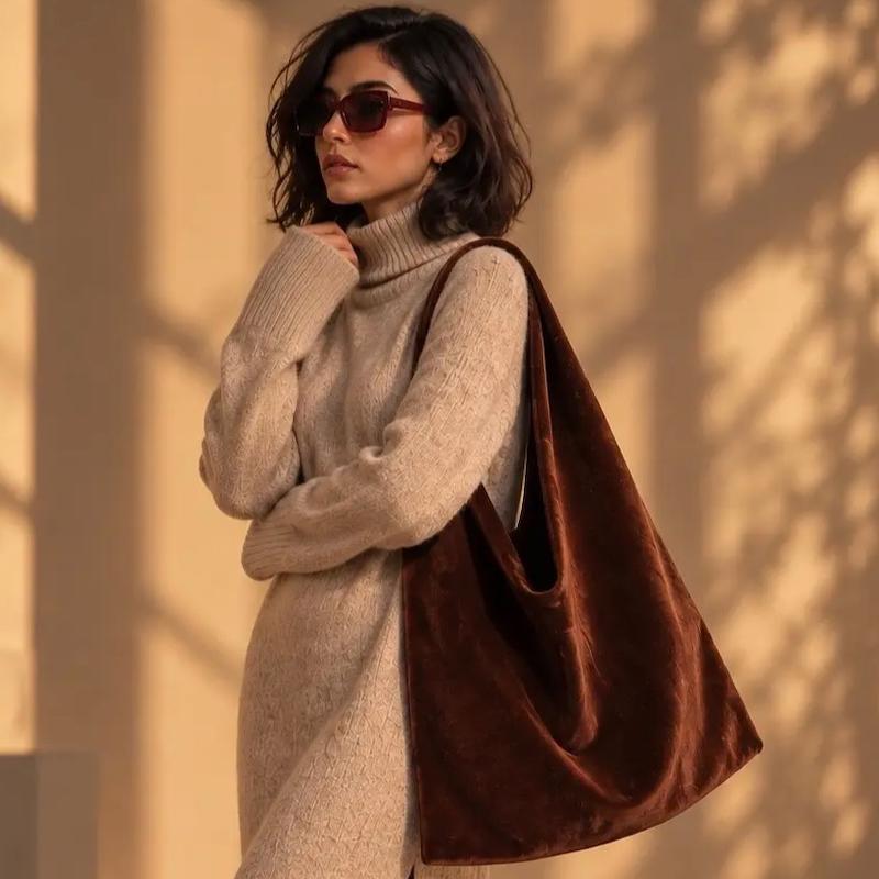 کیف افرا (قهوه ای)