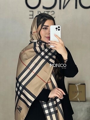 شال ابریشم BURBERRY کد2130