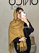 شال موهر وارداتی شتری کد2826