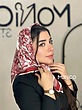 مینی اسکارف ابریشم DIOR جنگل زرشکی کد3018