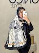 شال ابریشم DIOR زمینه سفید کد2168