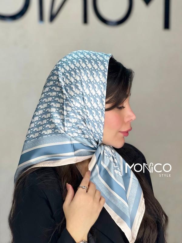 مینی اسکارفDIOR آبی روشن5033