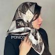 مینی اسکارف ابریشمCELINEموکا کد5090