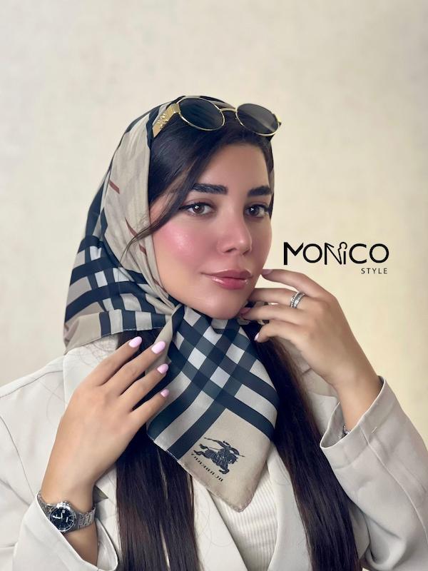 مینی اسکارف حریرابریشمBURBBERY کد7047
