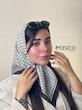 مینی اسکارف حریرابریشمGUCCIموکا کد7050