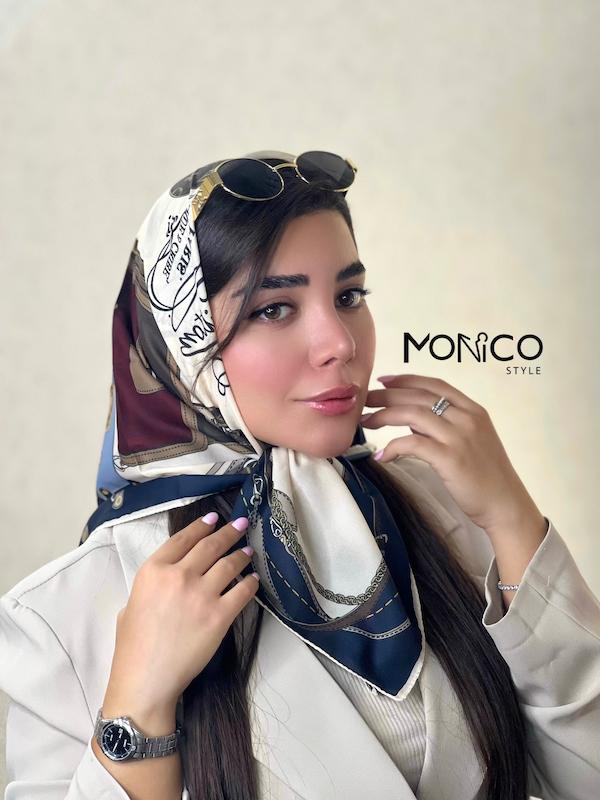 مینی اسکارف حریرابریشم LV کد7061
