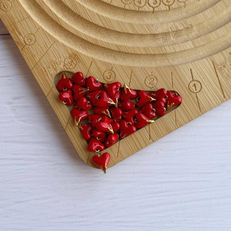 پلاک قلب قرمز