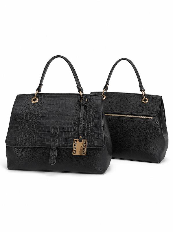 کیف دستی چرم طبیعی زنانه کد B01
