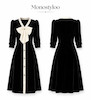 پیراهن بلند مخمل زنانه برند Vero Moda کد k012