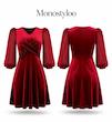پیراهن زنانه آمور برند vero moda کد ZJ-003