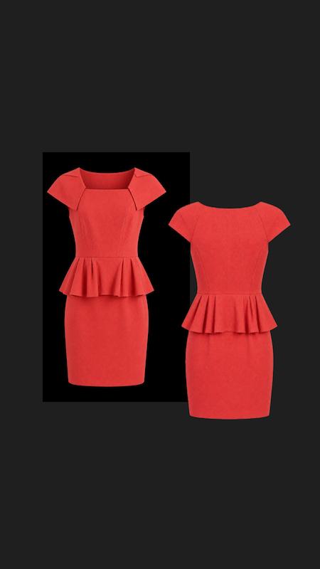پیراهن استر دار مجلسی زنانه برند VERO MODA کد vm038j