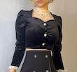 کراپ مخمل زنانه برند Vero Moda کد 004