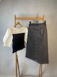 دامن جین بلند زنانه برند only  کد 062