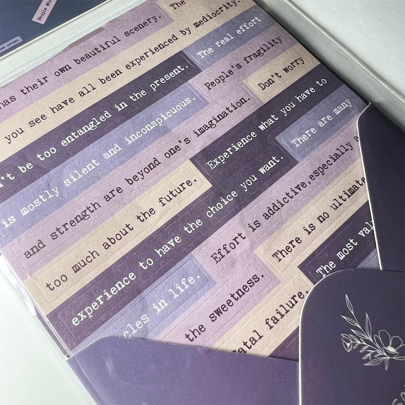 استیکر برش خورده جملات V273