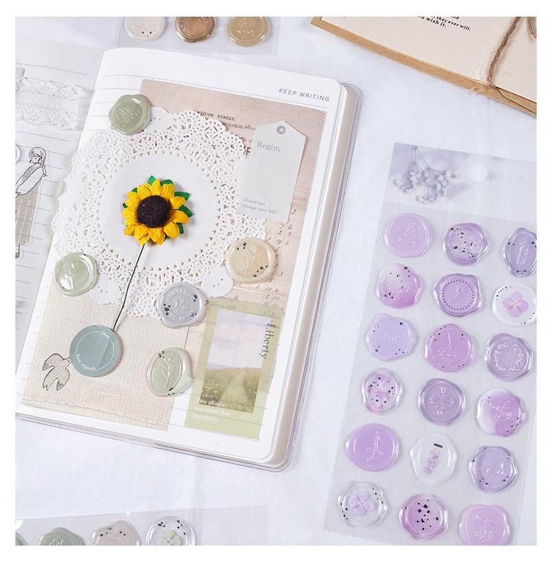 استیکر مهر و موم ژله ایی V275