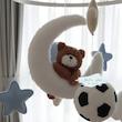 آویز تخت تدی و ماه پسرونه