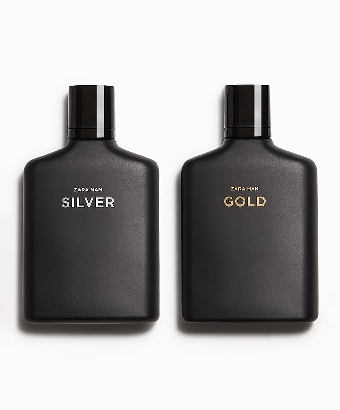 Zara silver + gold 2x100ml