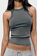 Washed rib tank top zara 