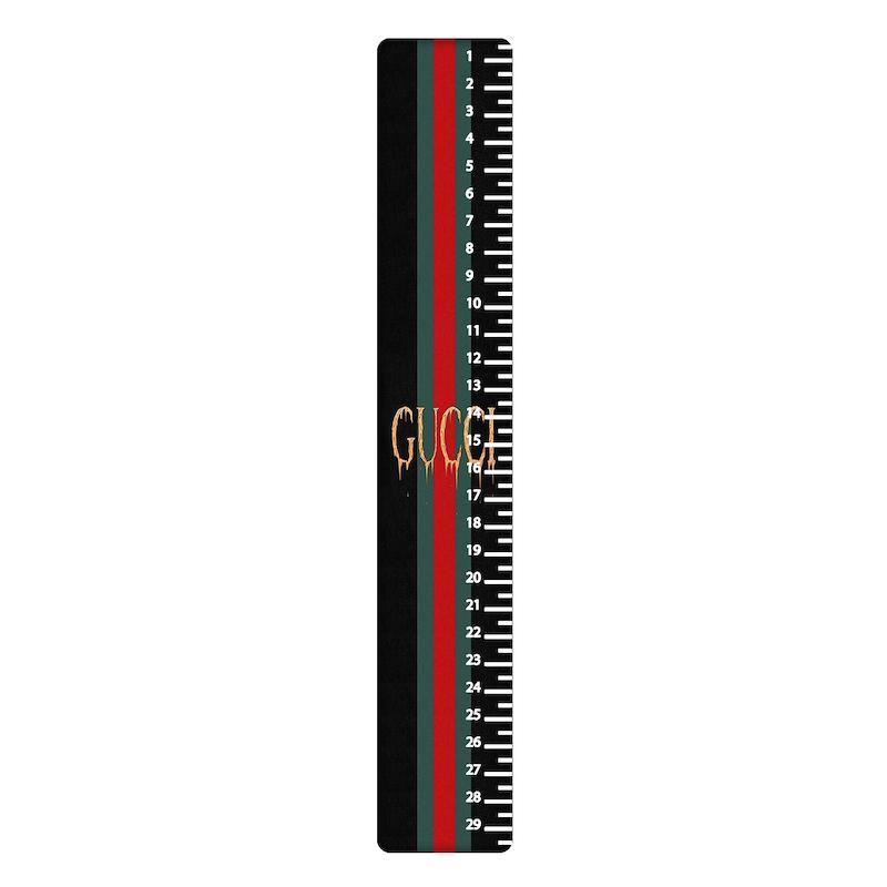 خط کش، خط کش چوبی، خط کش طرح دار، خط کش طرح gucci