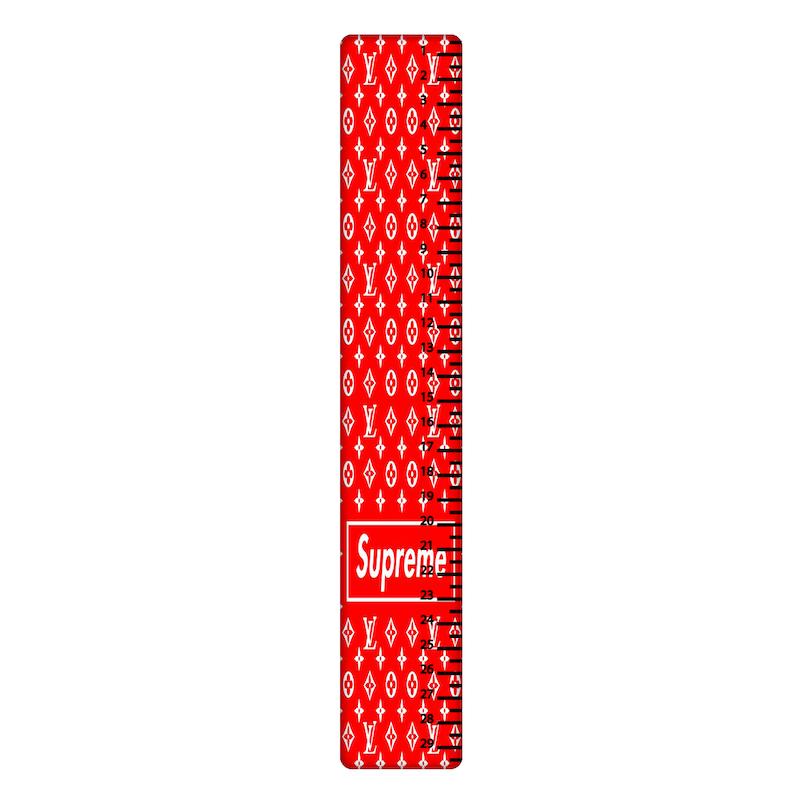 خط کش، خط کش چوبی، خط کش طرح دار، خط کش طرح supreme