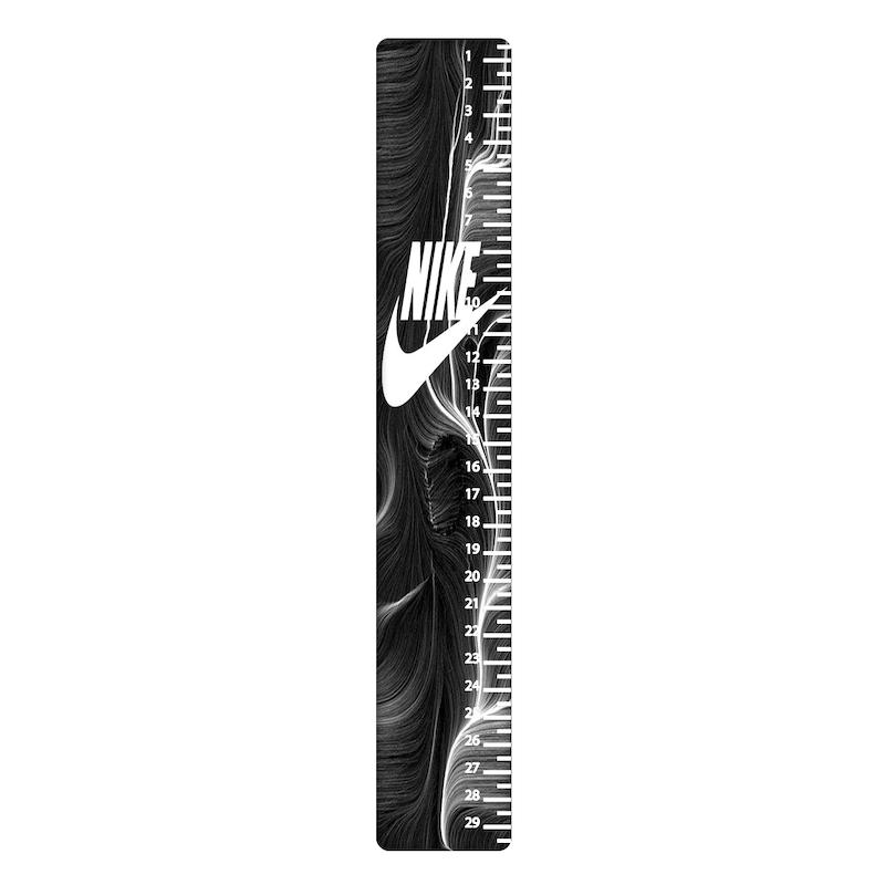 خط کش، خط کش چوبی، خط کش طرح دار، خط کش طرح nike