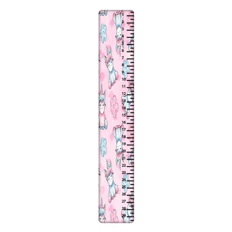 خط کش، خط کش چوبی، خط کش طرح دار، خط کش طرح یونیکورن
