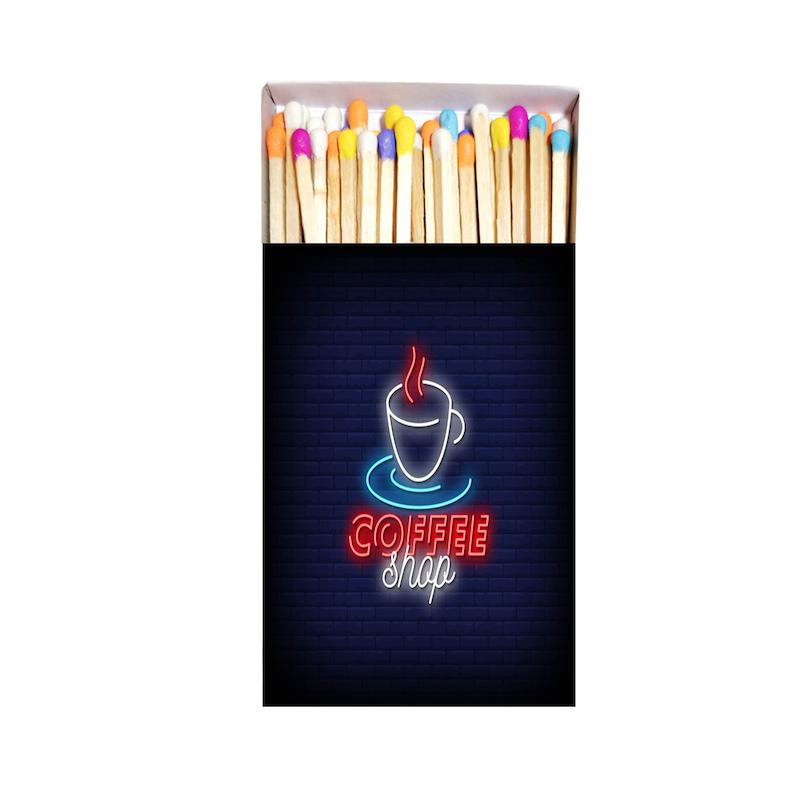 کبریت رنگی طرح قهوه کد 1727
