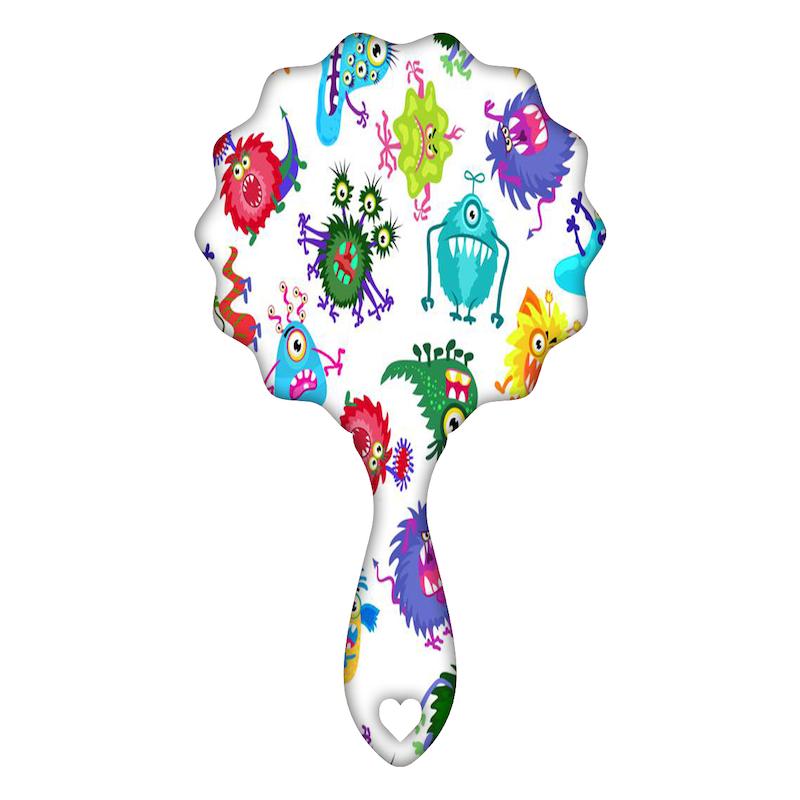 آیینه چوبی، آیینه چاپی، آیینه دسته دار