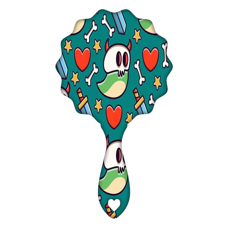 آیینه چوبی، آیینه چاپی، آیینه دسته دار