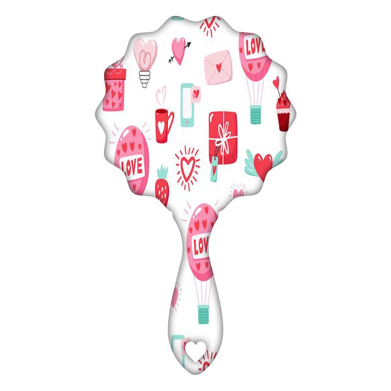 آیینه چوبی، آیینه چاپی، آیینه دسته دار