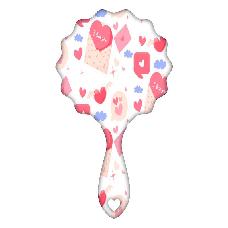 آیینه چوبی، آیینه چاپی، آیینه دسته دار