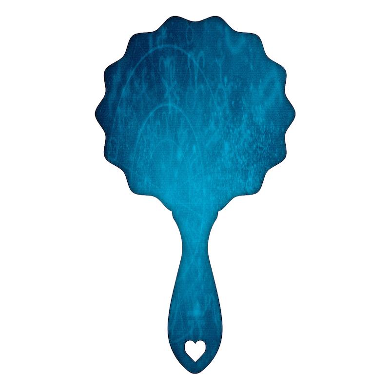 آیینه چوبی، آیینه چاپی، آیینه دسته دار