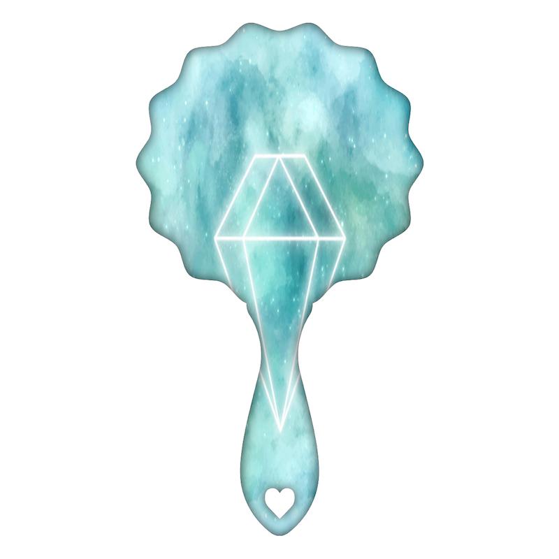 آیینه چوبی، آیینه چاپی، آیینه دسته دار