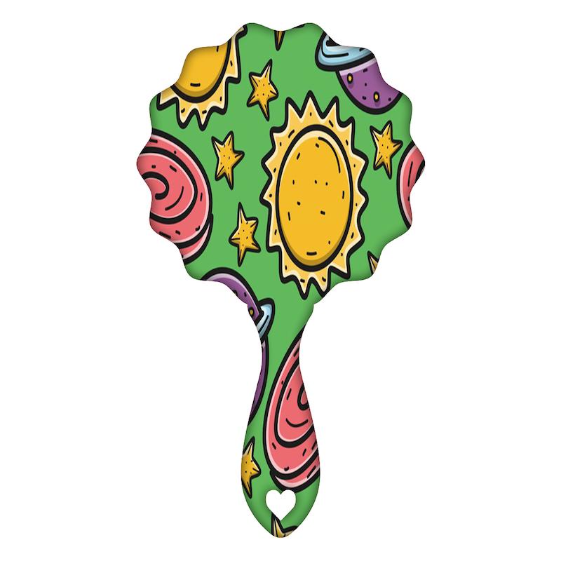 آیینه چوبی، آیینه چاپی، آیینه دسته دار