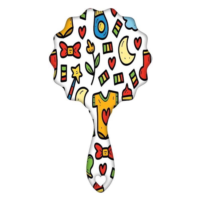 آیینه چوبی، آیینه چاپی، آیینه دسته دار