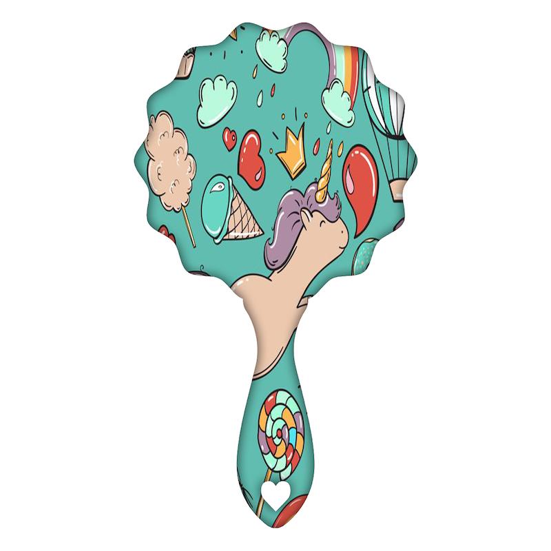 آیینه چوبی، آیینه چاپی، آیینه دسته دار