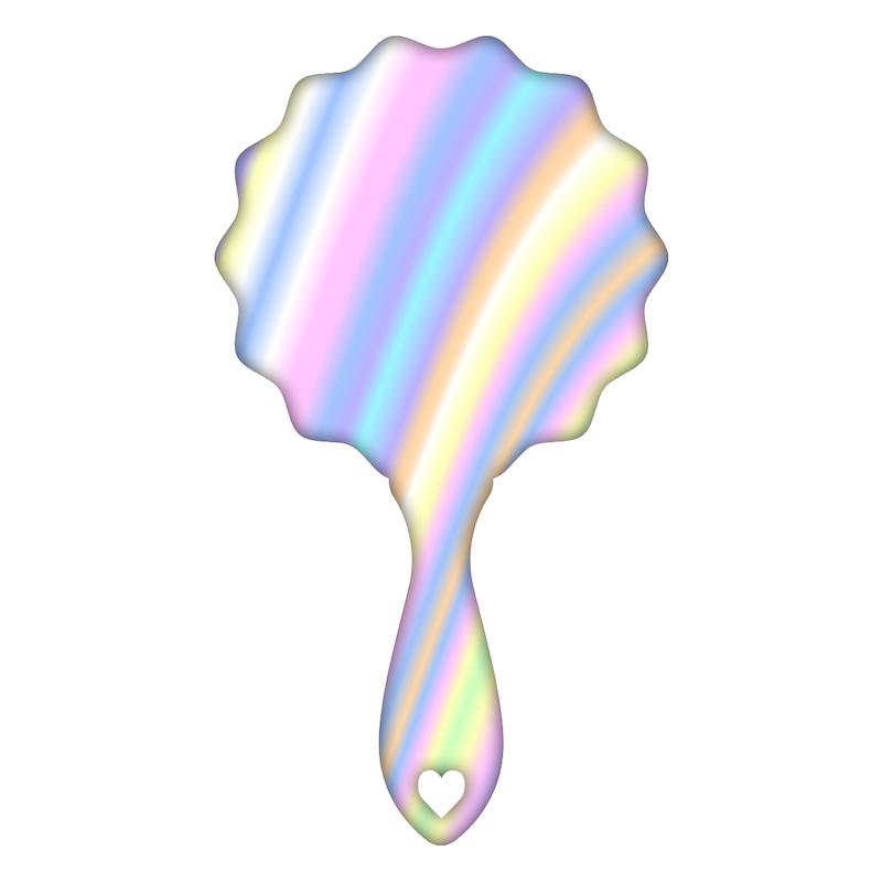 آینه دسته دار طرح  کد 