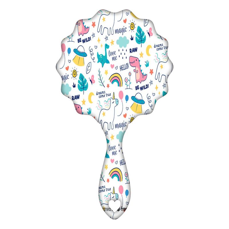 آیینه چوبی، آیینه چاپی، آیینه دسته دار