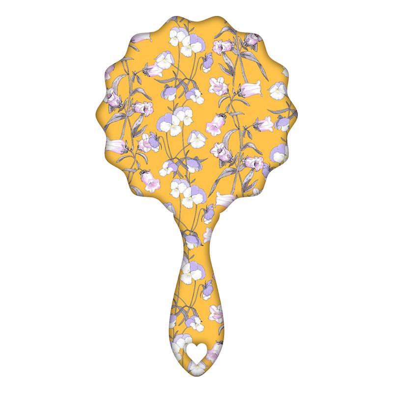 آینه دسته دار طرح گل کد 497