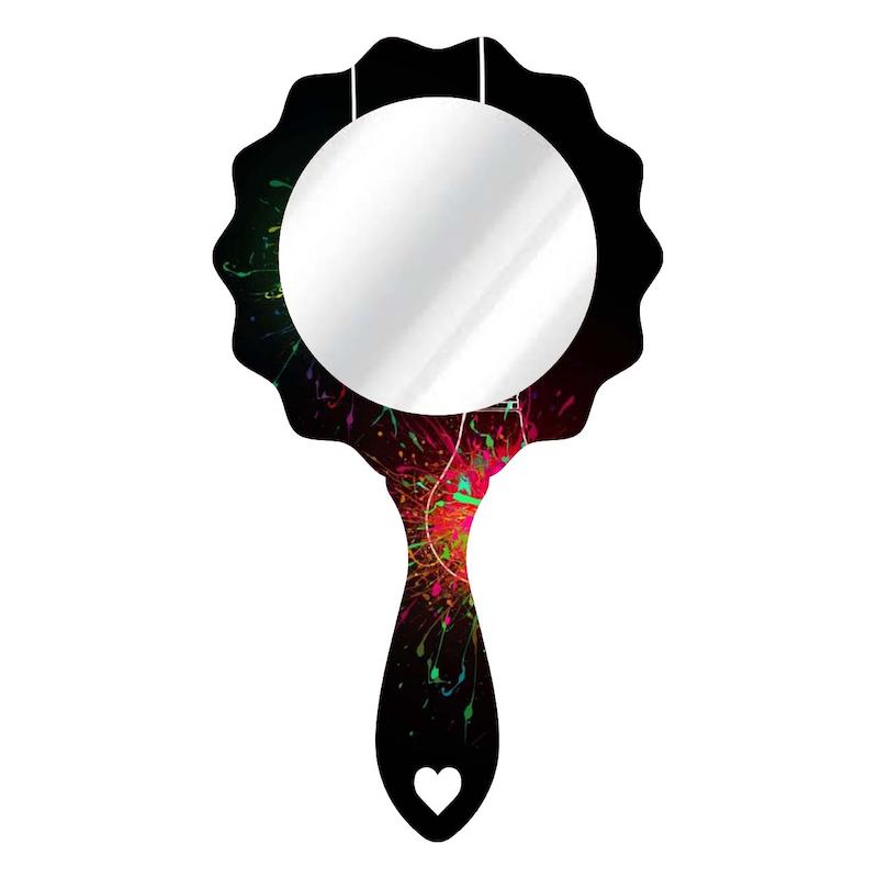 آینه دسته دار طرح  کد 